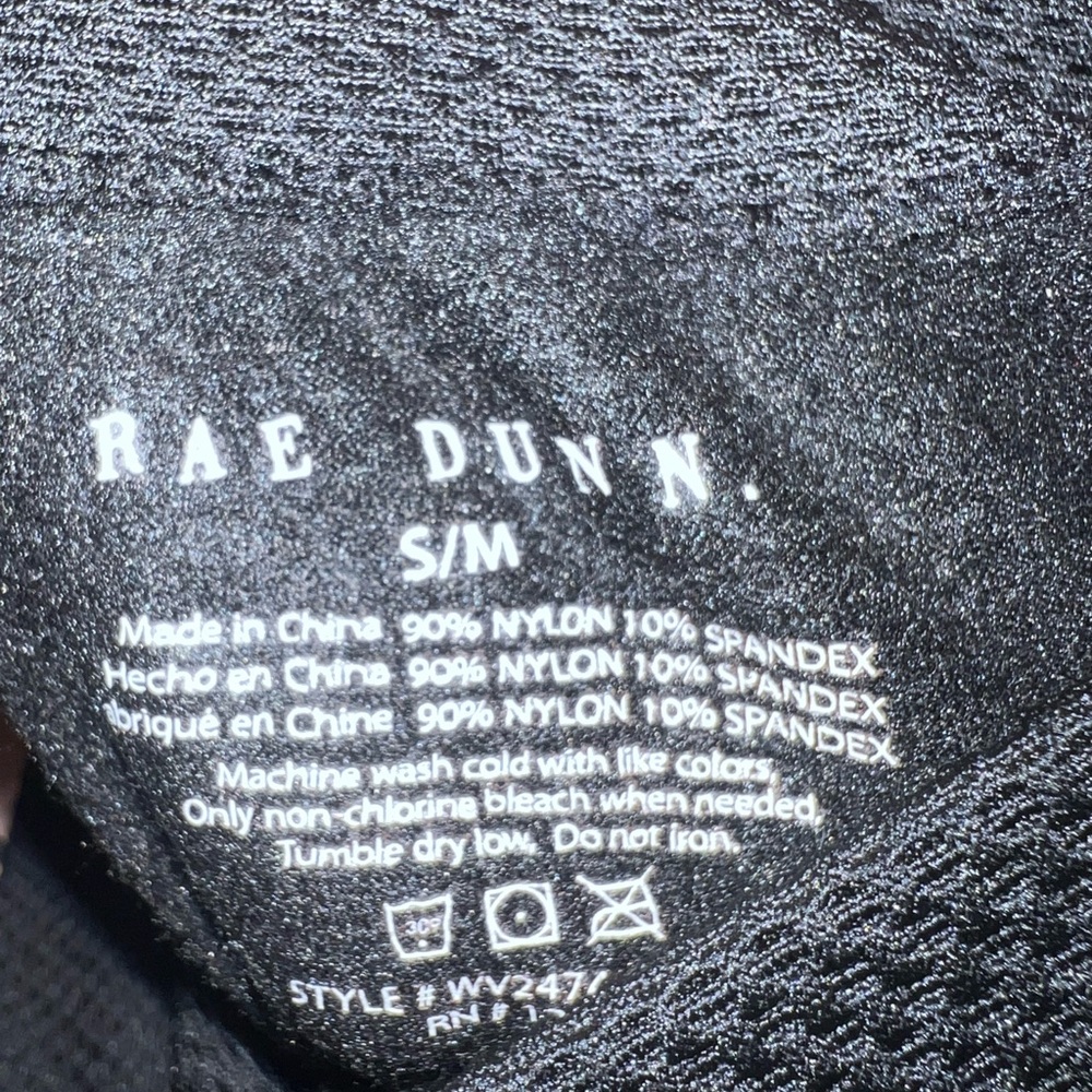 ⚜️🖤⚜️Rae Dunn COZY Fleece leggings - Picture 4 of 10
